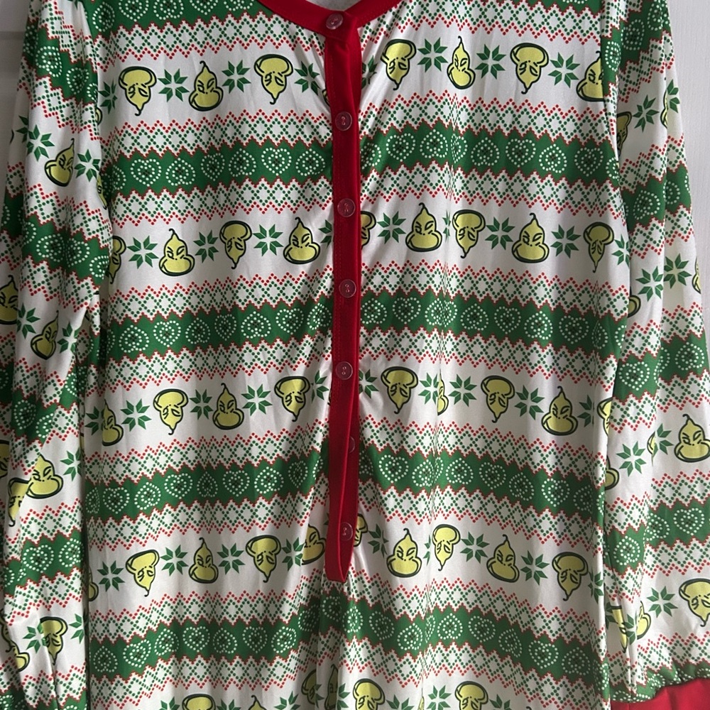 Grinch Christmas XL women’s New NWOT one piece